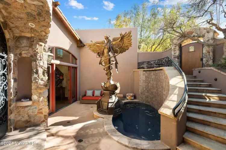 Buy Tuscan villa in West Sedona with stunning views and luxurious features