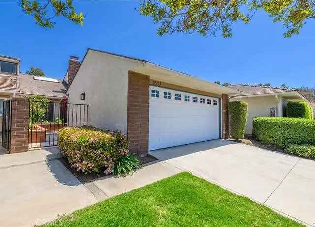 Rent Two Bedroom Single Level Home in Ideal Irvine Location with Greenbelt Access