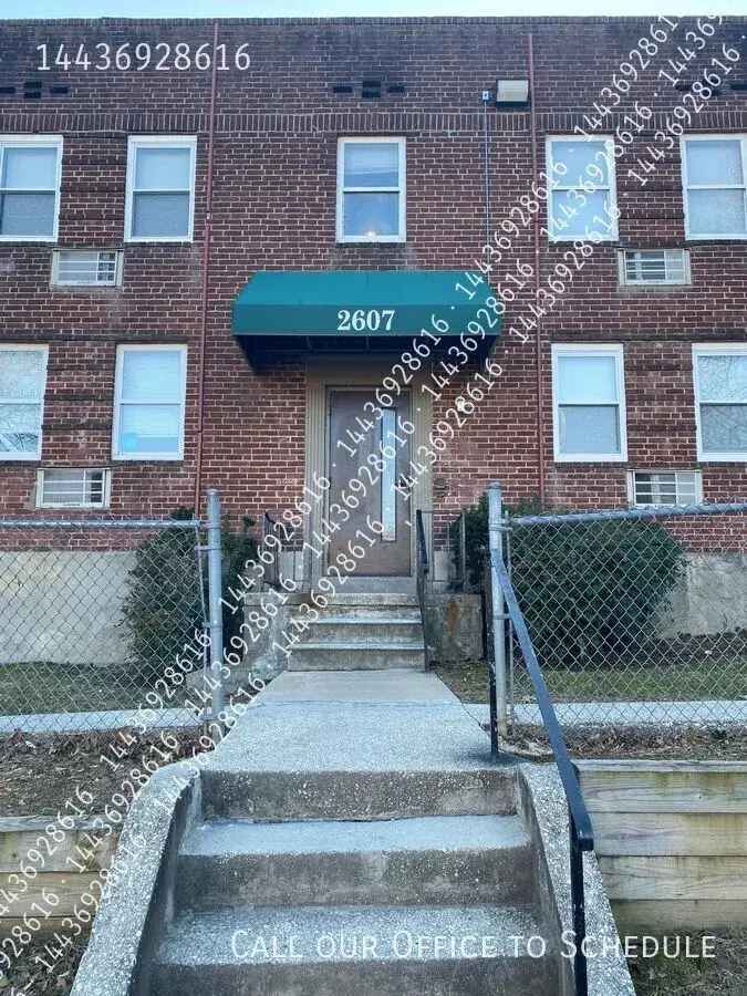 Rent Apartment Unit in West Baltimore with Hardwood Flooring and AC