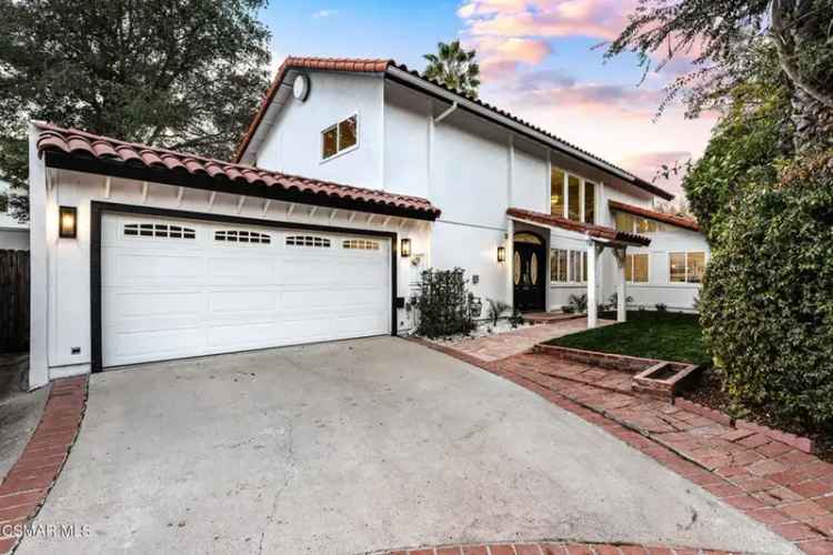 buy house Westlake Village beautifully updated with backyard oasis