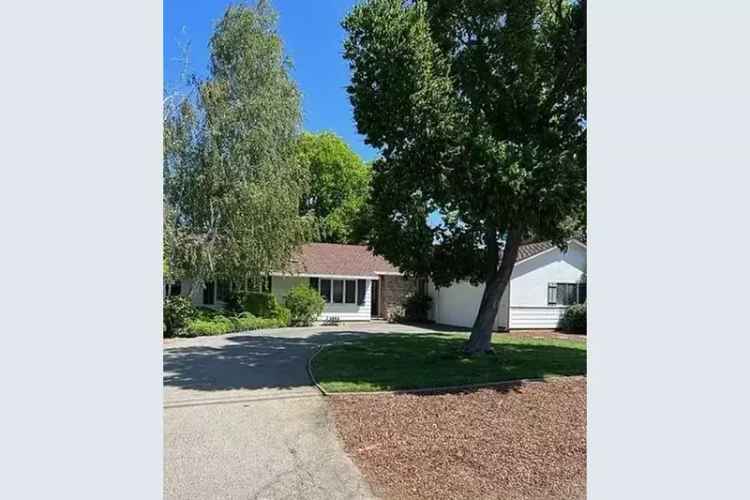 Buy Ranch Style Home in Mid Los Altos with Spacious Backyard and Patio