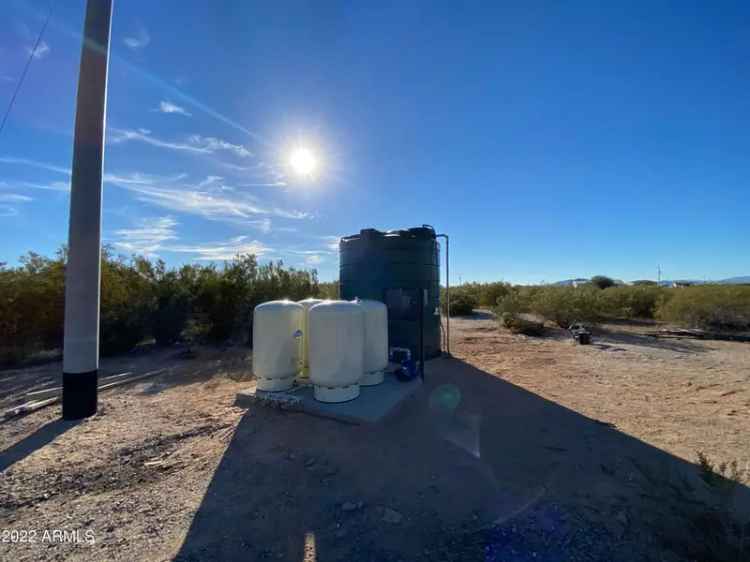 Buy Land in Maricopa with Water Well and Septic on Site