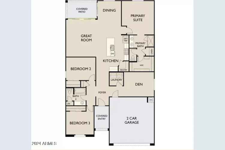 Buy Single Story Home in Marigold Floor Plan with Modern Features