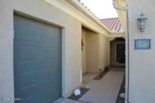 Rent Golf Cart Garage Home in Rancho Sahuarita with Entertainment Features