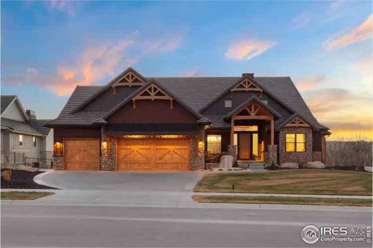 Buy exquisite estate in TPC golf community with breathtaking Rocky Mountain views