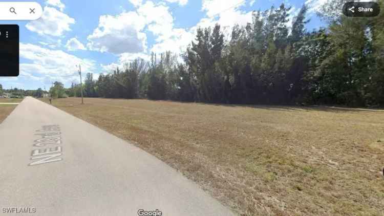 Land For Sale in Cape Coral, Florida