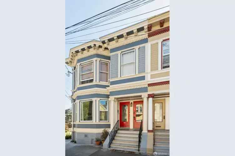 Victorian condo for rent in Glen Park with two bedrooms and charming details