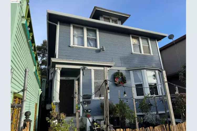 Buy Fourplex Investment Opportunity in Oakland with Rental Income