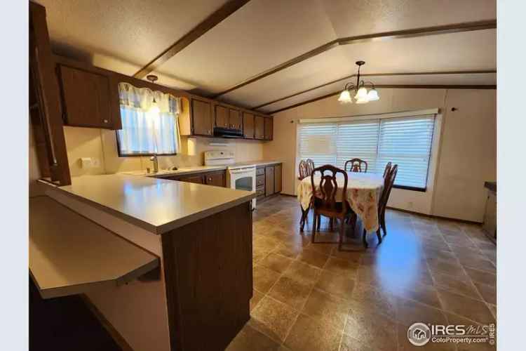 Rent Spacious Home in Land Leased Community with Modern Kitchen in Lafayette