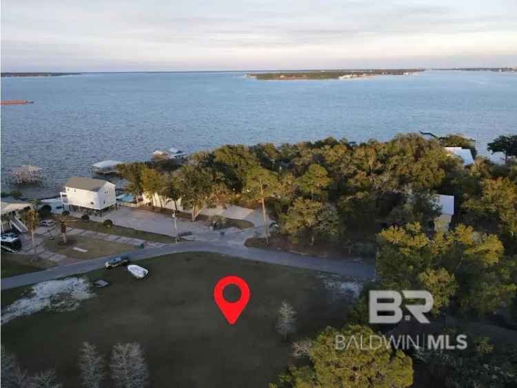 Oversized Lot with Water Views in Bear Point Orange Beach