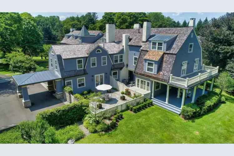 Buy country estate in Fairfield County with historic charm and luxury features