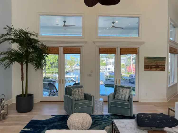 Rent Home in Downtown Naples with Canal Access and Heated Pool