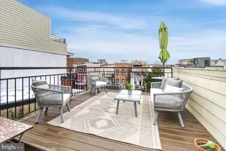 Buy condo in Columbia Heights with rooftop deck and parking