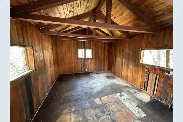 Buy Tiny Home with Acreage in Placerville - Rustic Cabin Fixer Upper