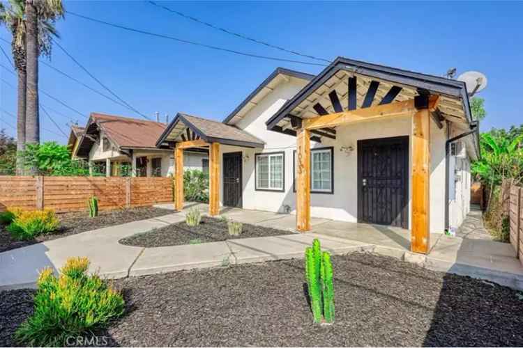 Buy Duplex in Boyle Heights with Modern Features and Rental Potential