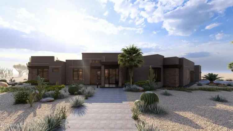 Buy Custom Home in Northeast Scottsdale with Golf Community Features