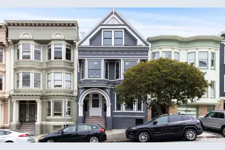 Buy Luxury Full Floor Flat in Haight Ashbury with Victorian Charm