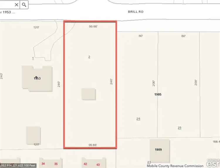 Multi-Family Residential Lot for Sale Near Dauphin Island Parkway