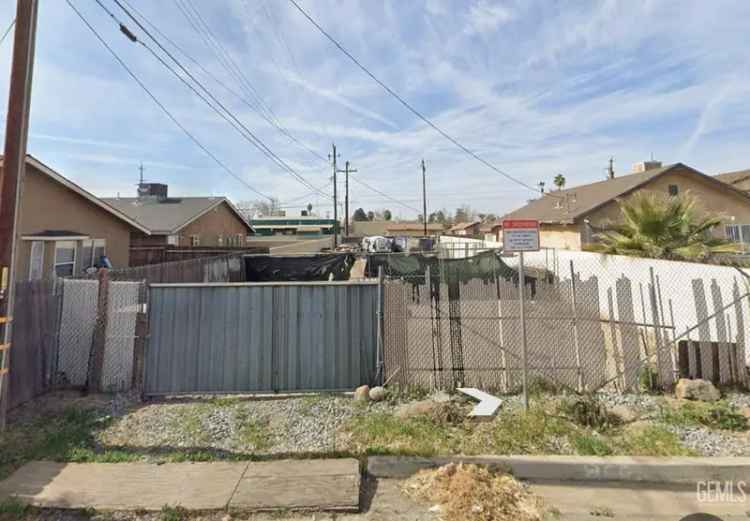 Land For Sale in 800, Wallace Street, Bakersfield, California