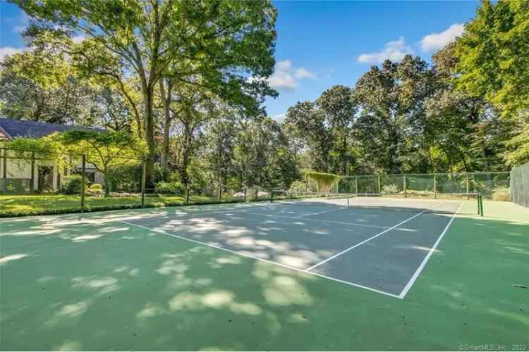 Buy Normandy Manor with Tennis Court and Heated Pool in Serene Enclave