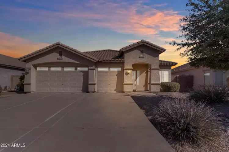 Buy 4 Bedroom 2 Bathroom Home in Maricopa with 3 Car Garage