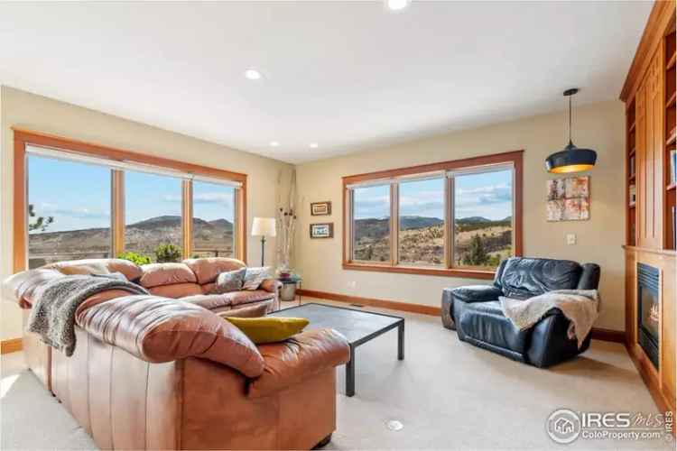 Buy Custom Home with Mountain Views in Lyons