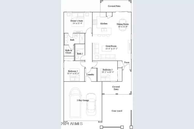 Buy Single-Level Home with Spacious Open Floorplan