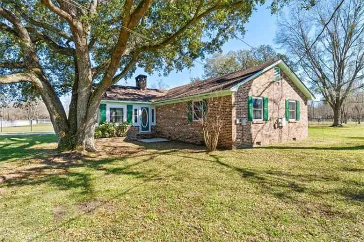 Buy House in West Mobile with Horse Features on 10 Acres