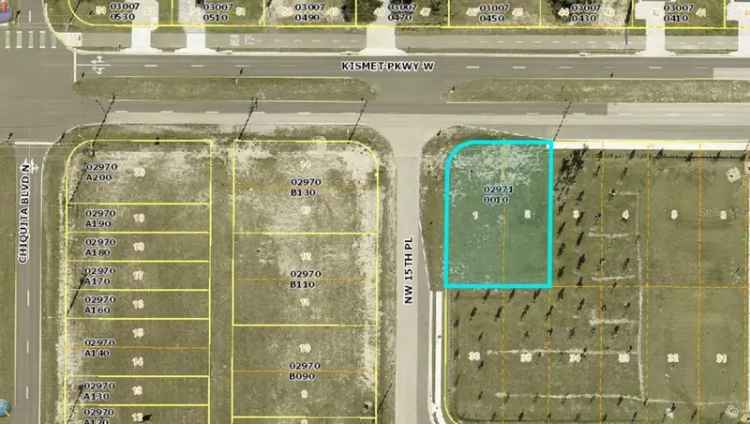 Land For Sale in 1510, Kismet Parkway West, Cape Coral, Florida