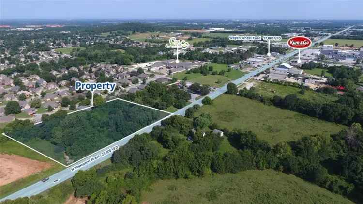 Land For Sale in Springdale, Arkansas