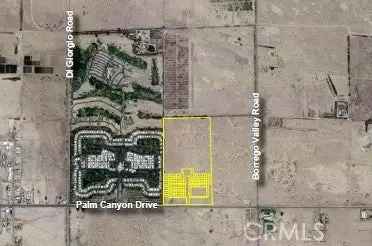 Land For Sale in Borrego Springs, California