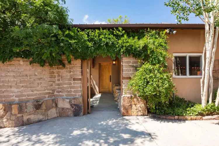 Rent Upscale Home in Santa Fe with Outdoor Kiva Fireplace and Hot Tub