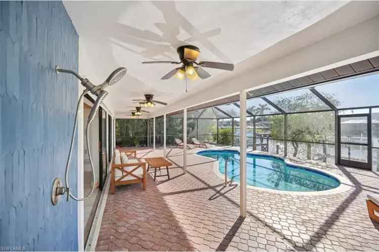 Buy Gulf Access Pool Home in Cape Coral Florida with Stunning Views