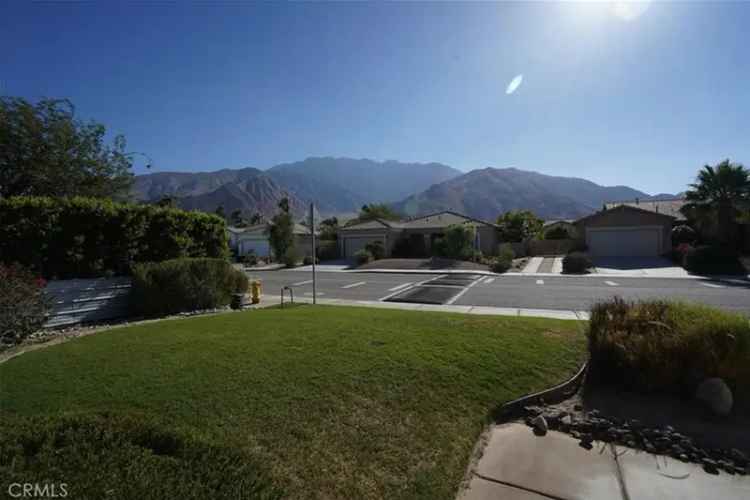 Buy house in Palm Springs with pool and mountain views