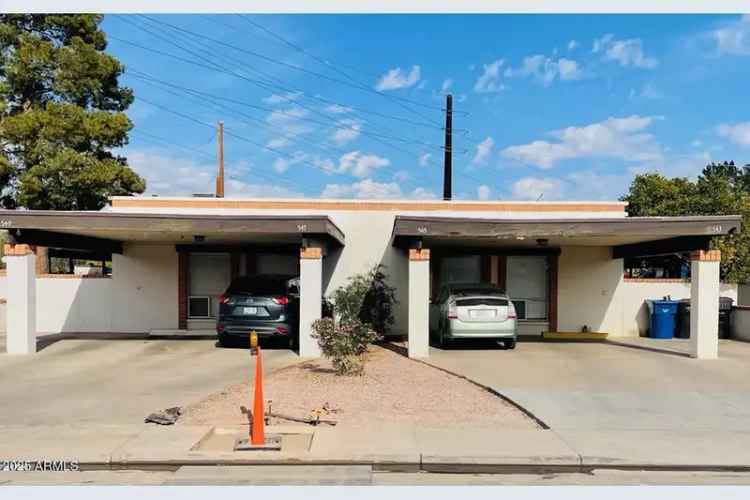 Investment Opportunity Buy FourPlex in Mesa with Rental Potential