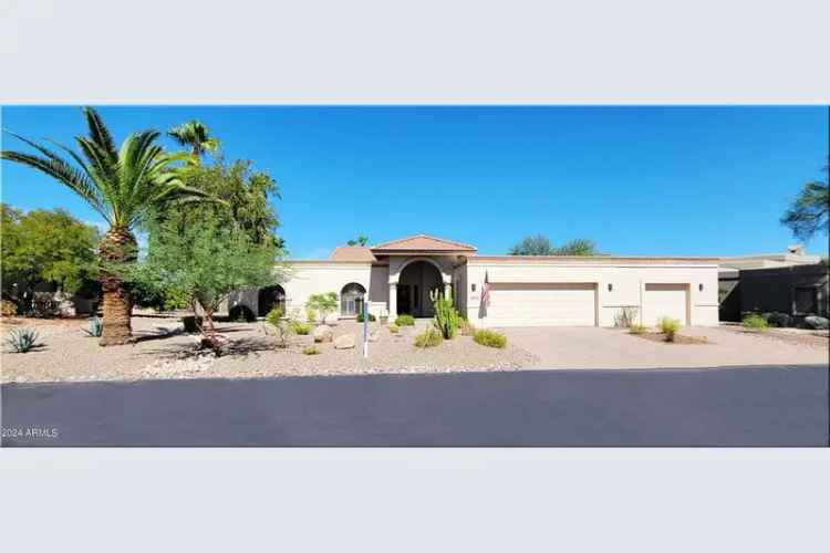 Buy House in Rio Verde Golf Course Lot with New Pool and Views