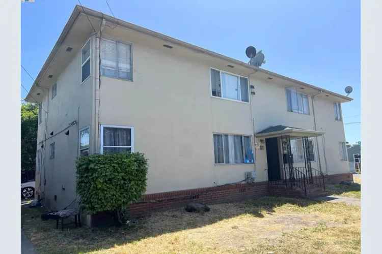 Invest in Four Unit Property in Oakland San Leandro with Great Location