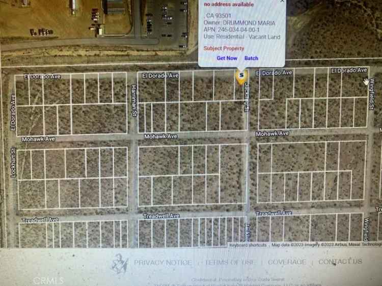 Land For Sale in Mojave, California