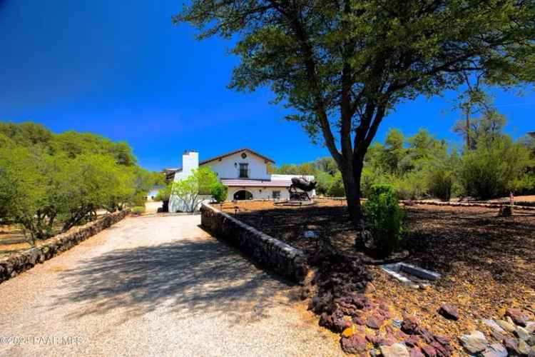 Buy Beautiful Spanish Style Hacienda Home in Prescott with 3 Bedrooms