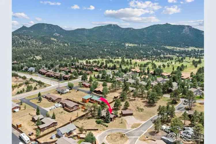 Buy Cabin in Estes Park with Mountain Views and Private Backyard