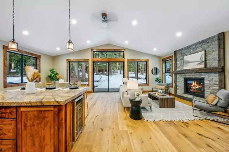 Buy Mountain Home in Tahoe Donner with Modern Elegance and Amenities