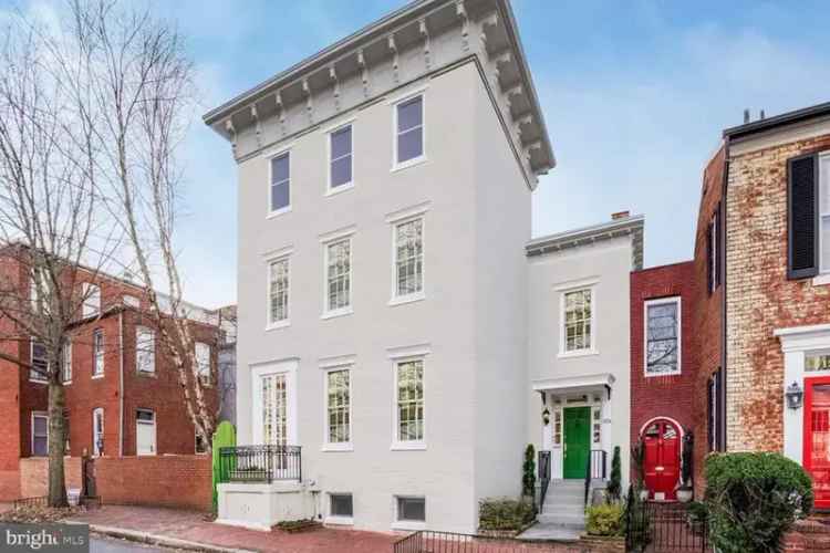 Historic renovated buy home in Georgetown with stunning outdoor space