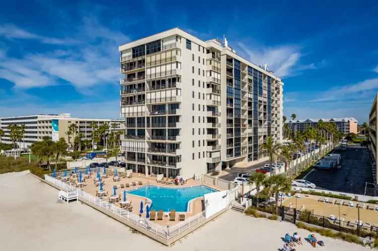 Rent Beachfront Condo on St Pete Beach with Private Beach Access