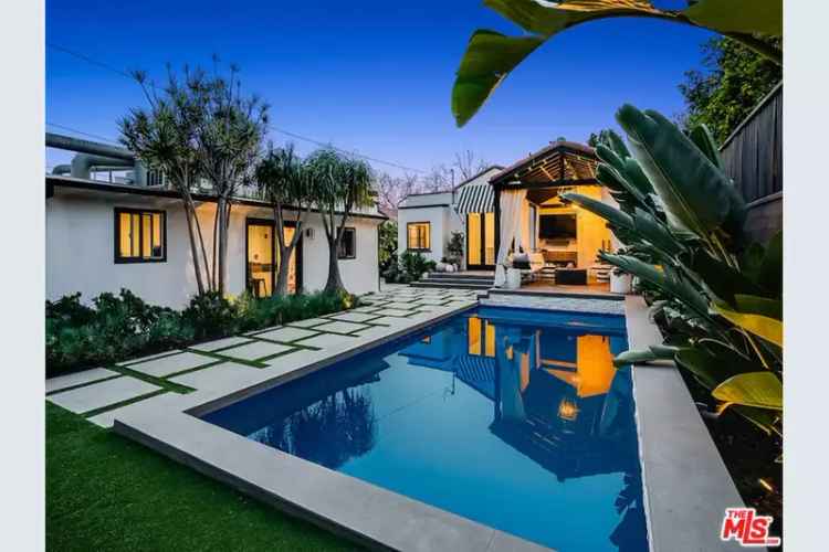 Buy Spanish Style House in West Hollywood with Pool and Detached Studio