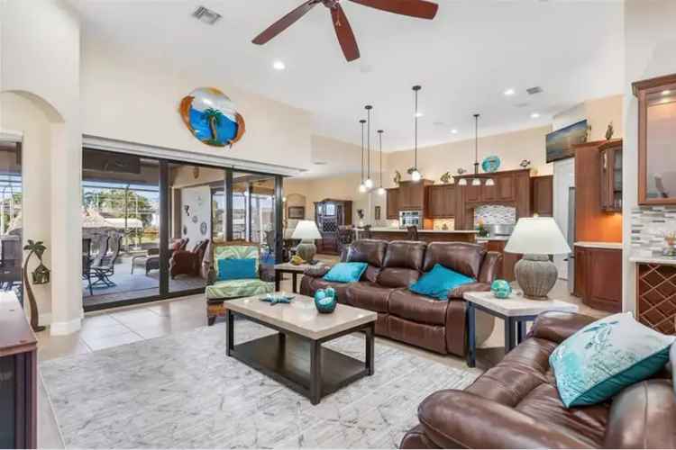 Buy Stunning Single Family Home in SW Cape Coral with Pool and Theater