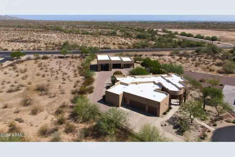 Buy Custom Built Home with RV Garage in Sonoran Ridge Estates