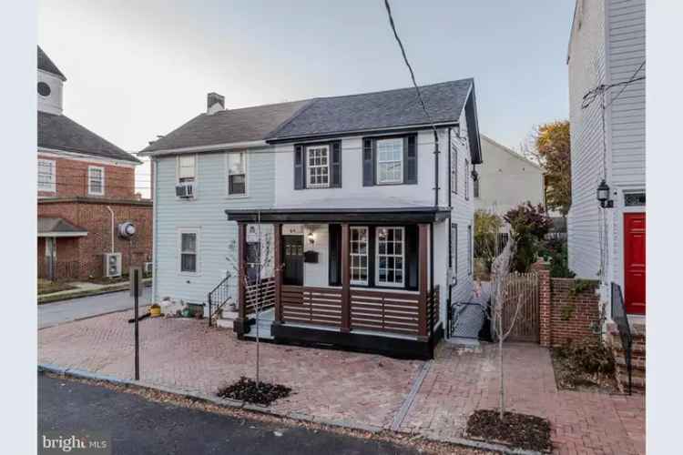 Rent Charming Twin Home in Historic Old New Castle with Water View