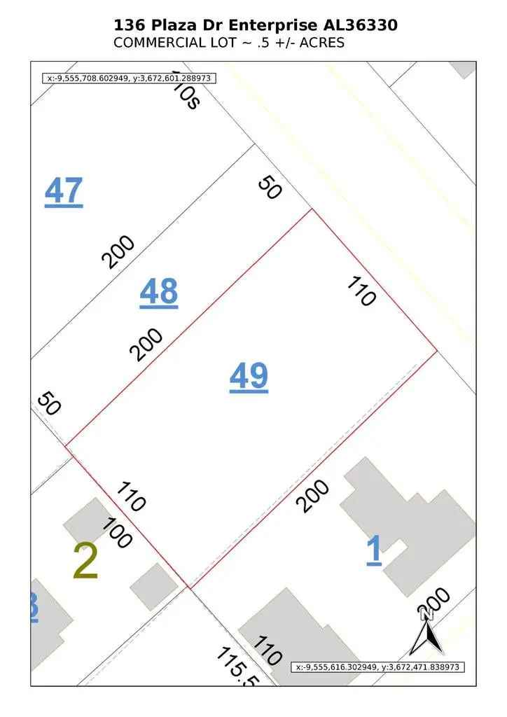 Owner Financing Available for Commercial Lot