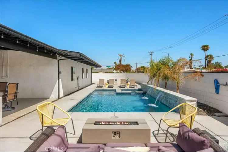 Buy Home in Palm Springs with Pool Spa and Income Potential Features