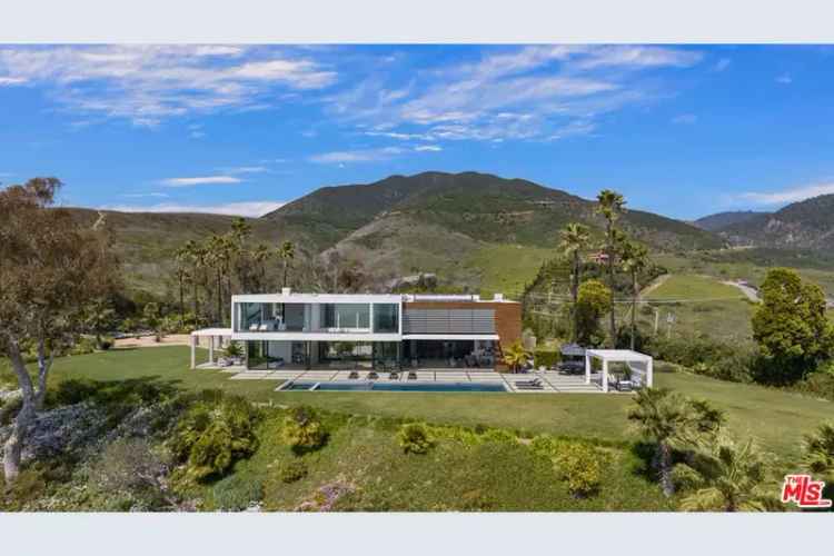 Buy Malibu Modern Ocean View Estate with Tennis Court and Luxury Features